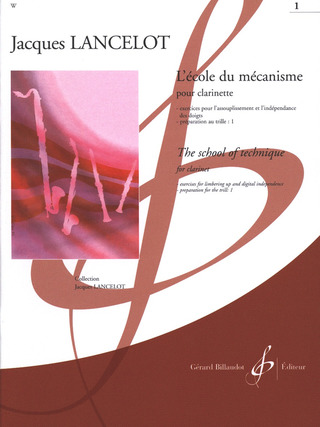 Jacques Lancelot - Ecole Du Mecanisme Volume 1
