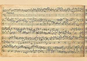 Johann Sebastian Bach - Sonata in c c-Moll BWV 1079, 8