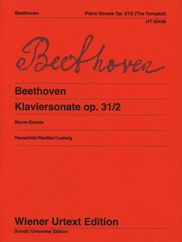 Ludwig van Beethoven - Sonate op. 31/2