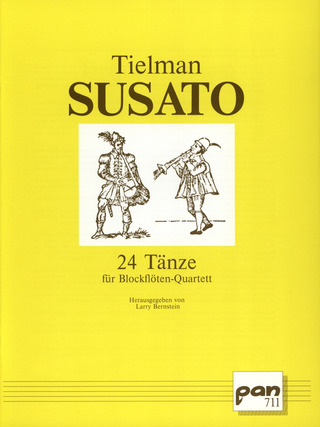 Tielman Susato - 24 Taenze
