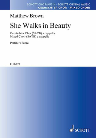 Matthew Brown - She Walks in Beauty