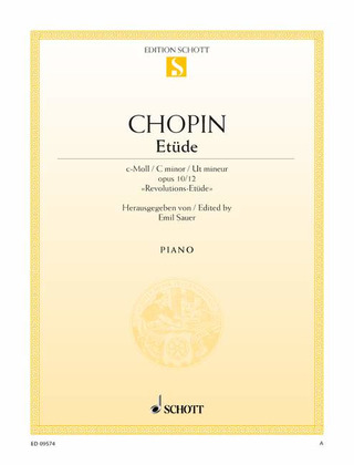 Frédéric Chopin - Etüde c-Moll