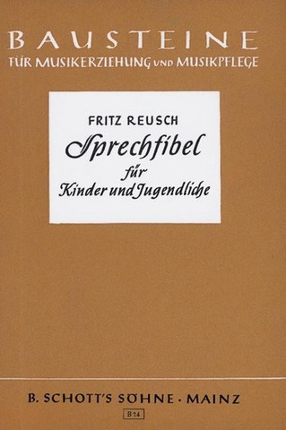 Reusch Fritz - Sprechfibel für Kinder und Jugendliche