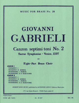 Canzon Septimi Toni No. 2