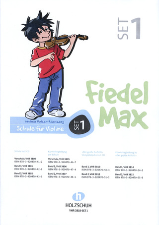 Andrea Holzer-Rhomberg - Fiedel-Max für Violine, Set 1