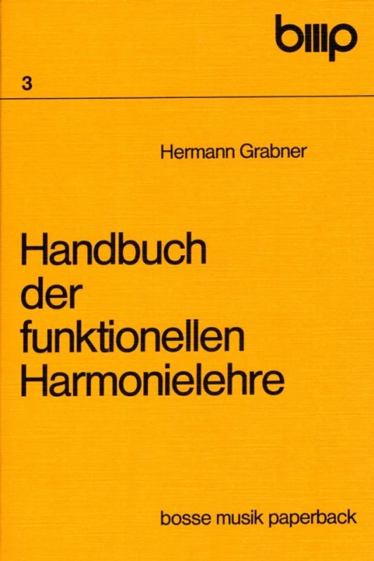 Hermann Grabner - Handbuch der funktionellen Harmonielehre (0)