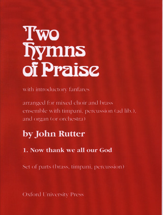 John Rutter - Now Thank We All Our God