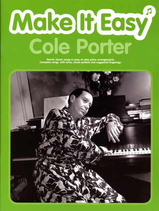 Cole Porter - Make It Easy: Cole Porter Pf Book
