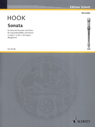 James Hook - Sonata G-Dur