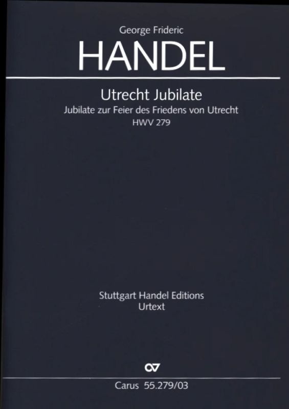George Frideric Handel - Utrecht Jubilate HWV 279