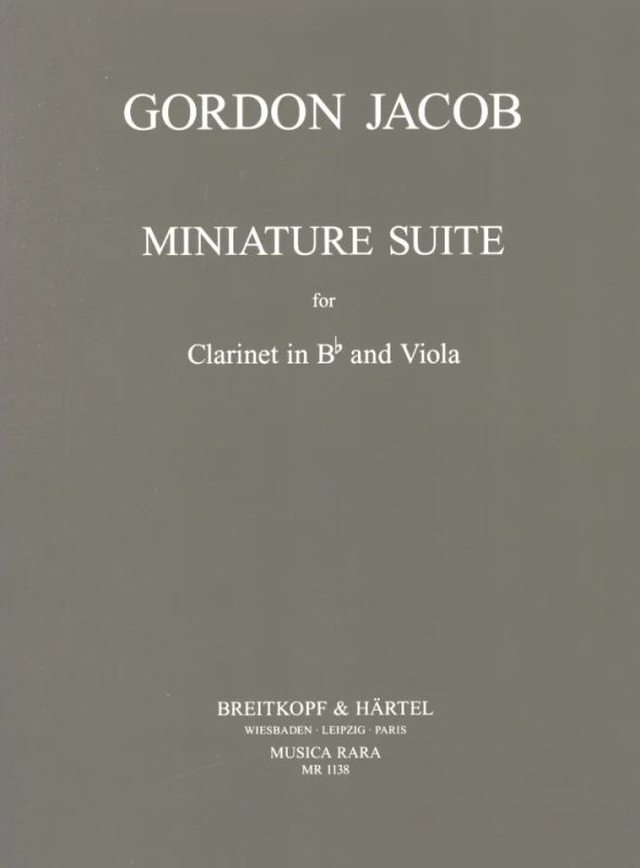 Gordon Jacob - Miniature Suite