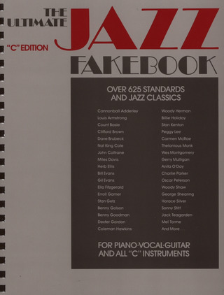 The Ultimate Jazz Fake Book – C Edition
