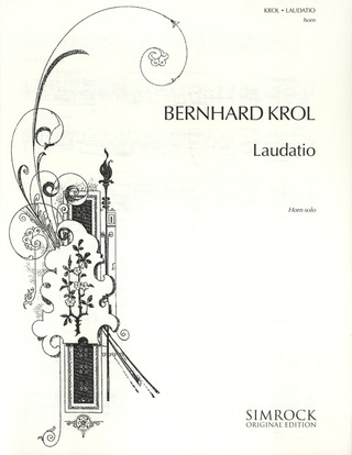 Bernhard Krol - Laudatio