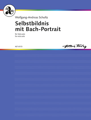 Wolfgang-Andreas Schultz - Selbstbildnis mit Bach-Portrait