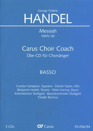 Georg Friedrich Haendel - Messiah HWV 56 – Carus Choir Coach