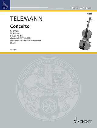 Georg Philipp Telemann - Concerto