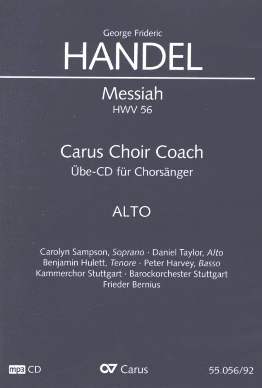 George Frideric Handel - Messiah HWV 56 – Carus Choir Coach