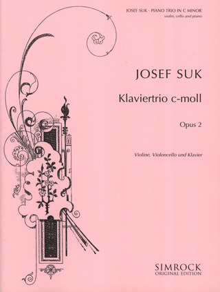 Josef Suk - Klaviertrio c-Moll op. 2