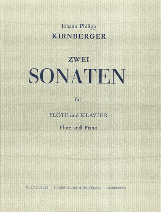 Johann Philipp Kirnberger - Zwei Sonaten G-Dur, g-moll
