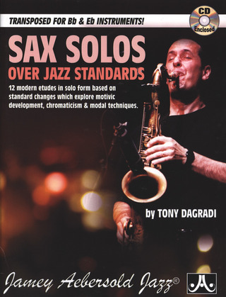 Dagradi Tony - Sax Solos Over Jazz Standards