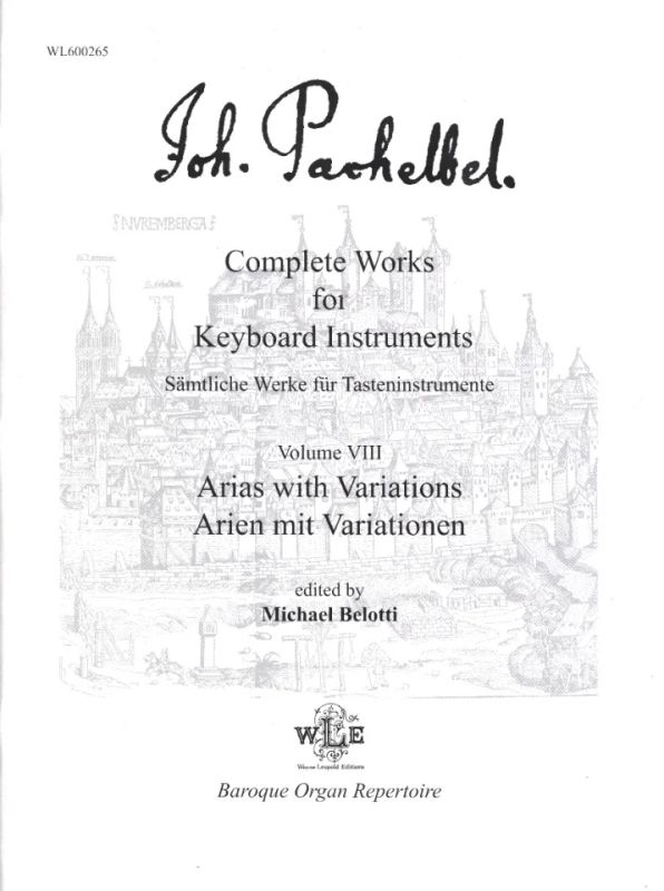 Johann Pachelbel - Complete Works for Keyboard Instruments 8