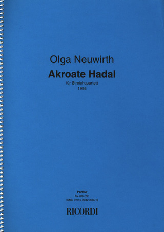 Olga Neuwirth - Akroate Hadal