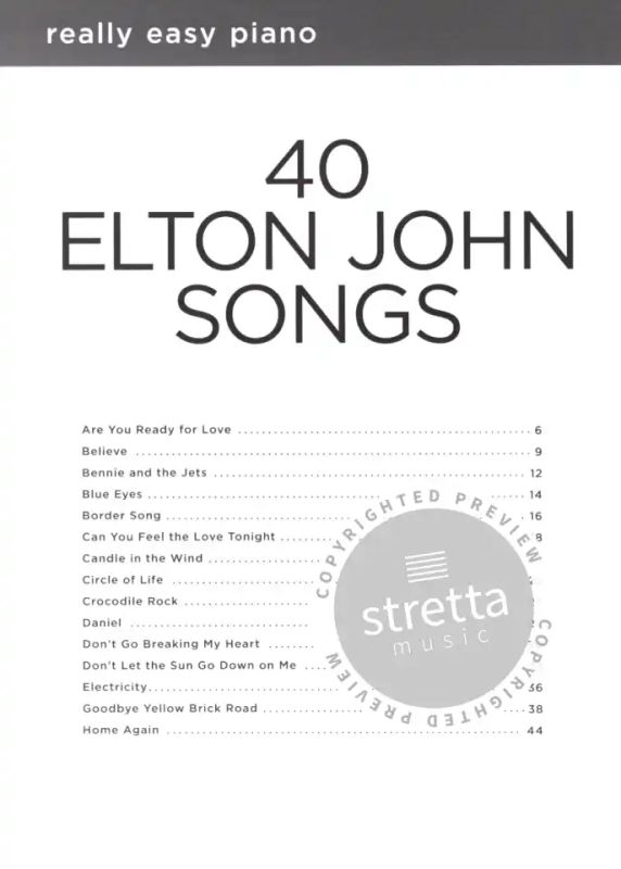 Elton John - 40 Elton John Songs
