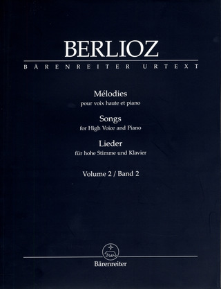 Hector Berlioz - Lieder für hohe Stimme und Klavier