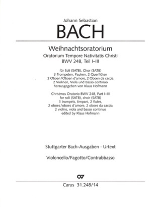 Johann Sebastian Bach - Weihnachtsoratorium BWV 248