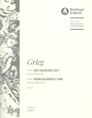 Edvard Grieg - Aus Holbergs Zeit op.40