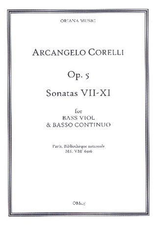 Arcangelo Corelli - Sonaten op. 5