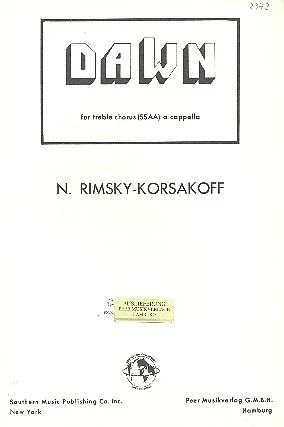 Nikolai Rimski-Korsakow - Dawn