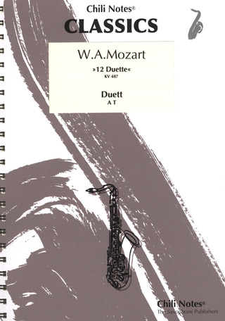Wolfgang Amadeus Mozart - 12 Duette Kv 487