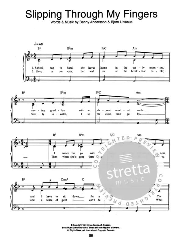 ABBA - Mamma Mia – Easy Piano Edition (3)
