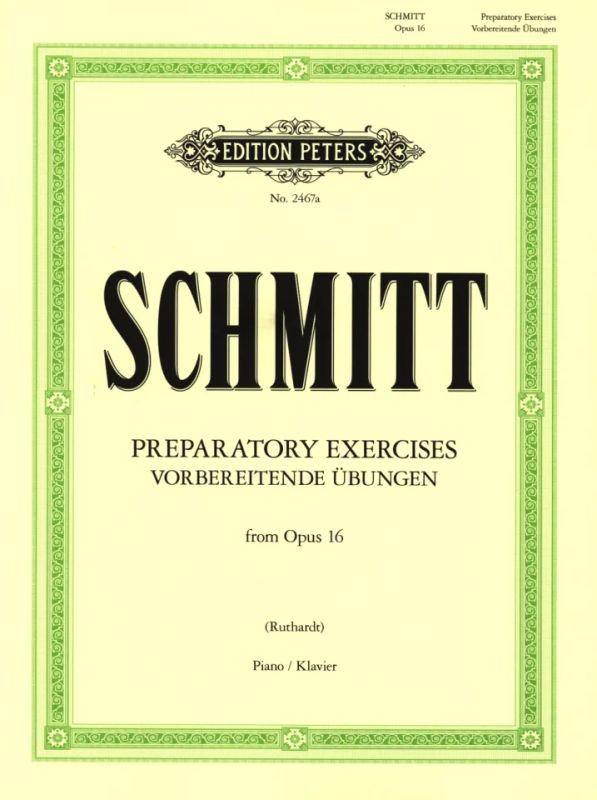 Aloys Schmitt - Vorbereitende Übungen