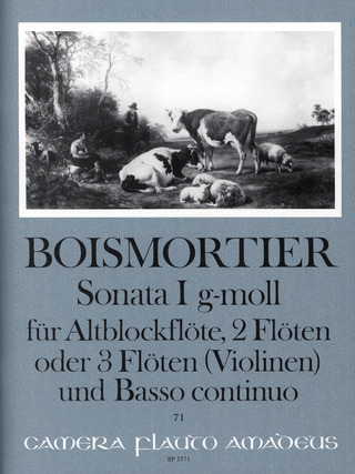 Joseph Bodin de Boismortier: Sonata I g-Moll op. 34/1