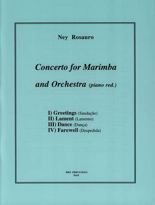 Rosauro Ney: Concerto 1 - Marimba Orch