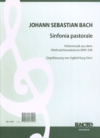Johann Sebastian Bach: Sinfonia Pastorale aus dem Weihnachtsoratorium BWV 248