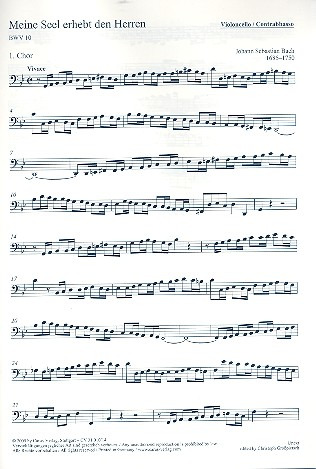 Meine Seel erhebt den Herren BWV 10