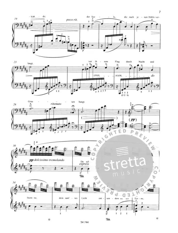 Franz Liszt - O du mein holder Abendstern WWV 70 (2)