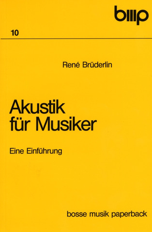 René Brüderlin - Akustik für Musiker