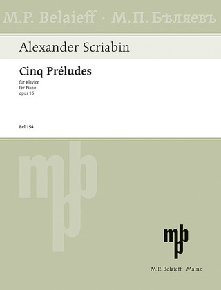 Alexander Scriabin - Five Preludes