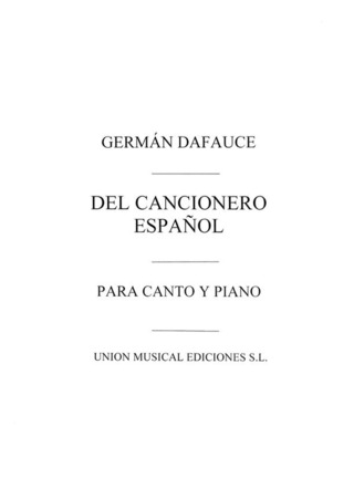 Germán Dafauce - Del cancionero español