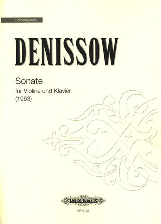 Edisson Denissow - Sonate für Violine und Klavier (1963)