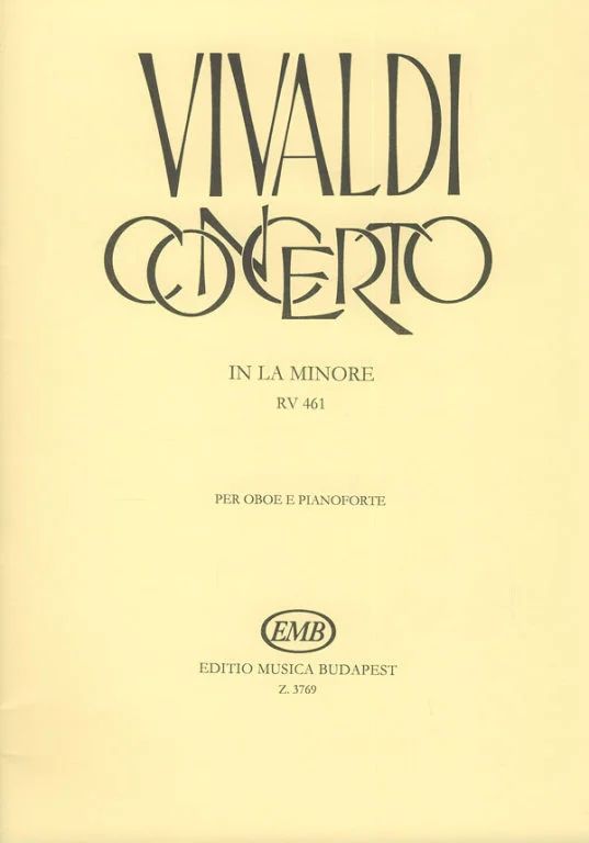 Antonio Vivaldi - Concerto in la minore per oboe e pianoforte RV 461 (F.VII. No. 5, P.V. 42) (0)
