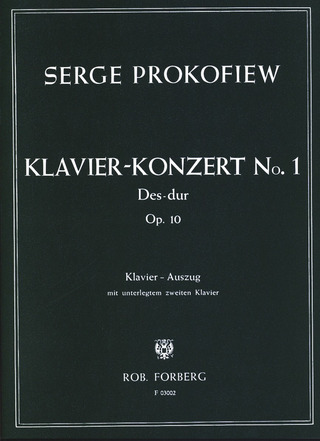 Sergei Prokofiev: Konzert 1 Des-Dur Op 10 - Klav Orch