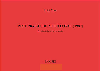 Luigi Nono - Post - Prae - Ludium Per Donau