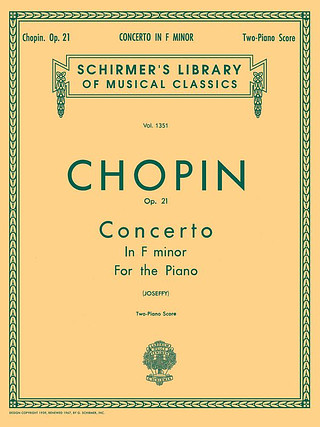 Frédéric Chopin et al. - Concerto No. 2 in F Minor, Op. 21