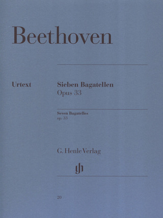 Ludwig van Beethoven: Seven Bagatelles op. 33