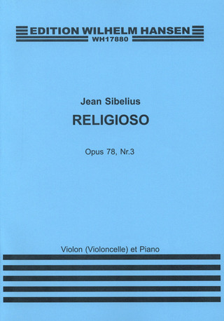 Jean Sibelius - Religioso Op.78 No.3